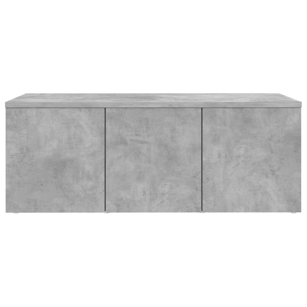 Tv-Benk Betonggrå 80X34X30 Cm Konstruert Tre