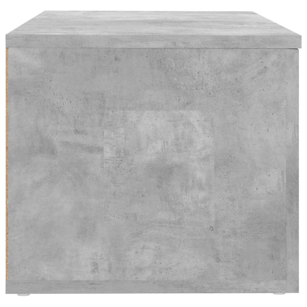 Tv-Benk Betonggrå 80X34X30 Cm Konstruert Tre