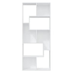 Bokhylle Hvit 67X24X161 Cm Konstruert Tre