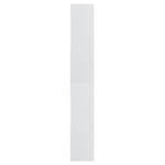 Bokhylle Hvit 67X24X161 Cm Konstruert Tre