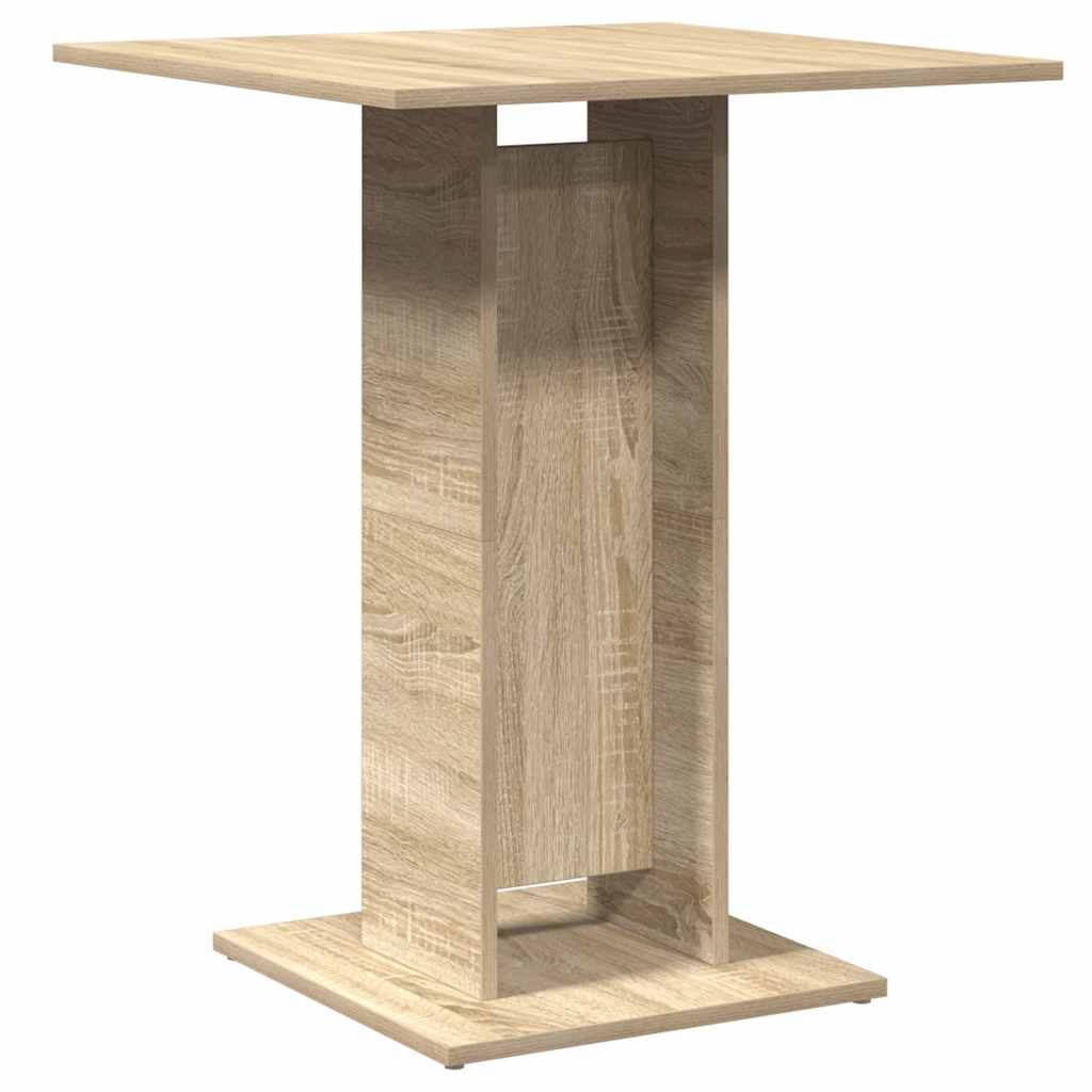 Bistrobord Sonoma Eik 60X60X75 Cm Konstruert Tre