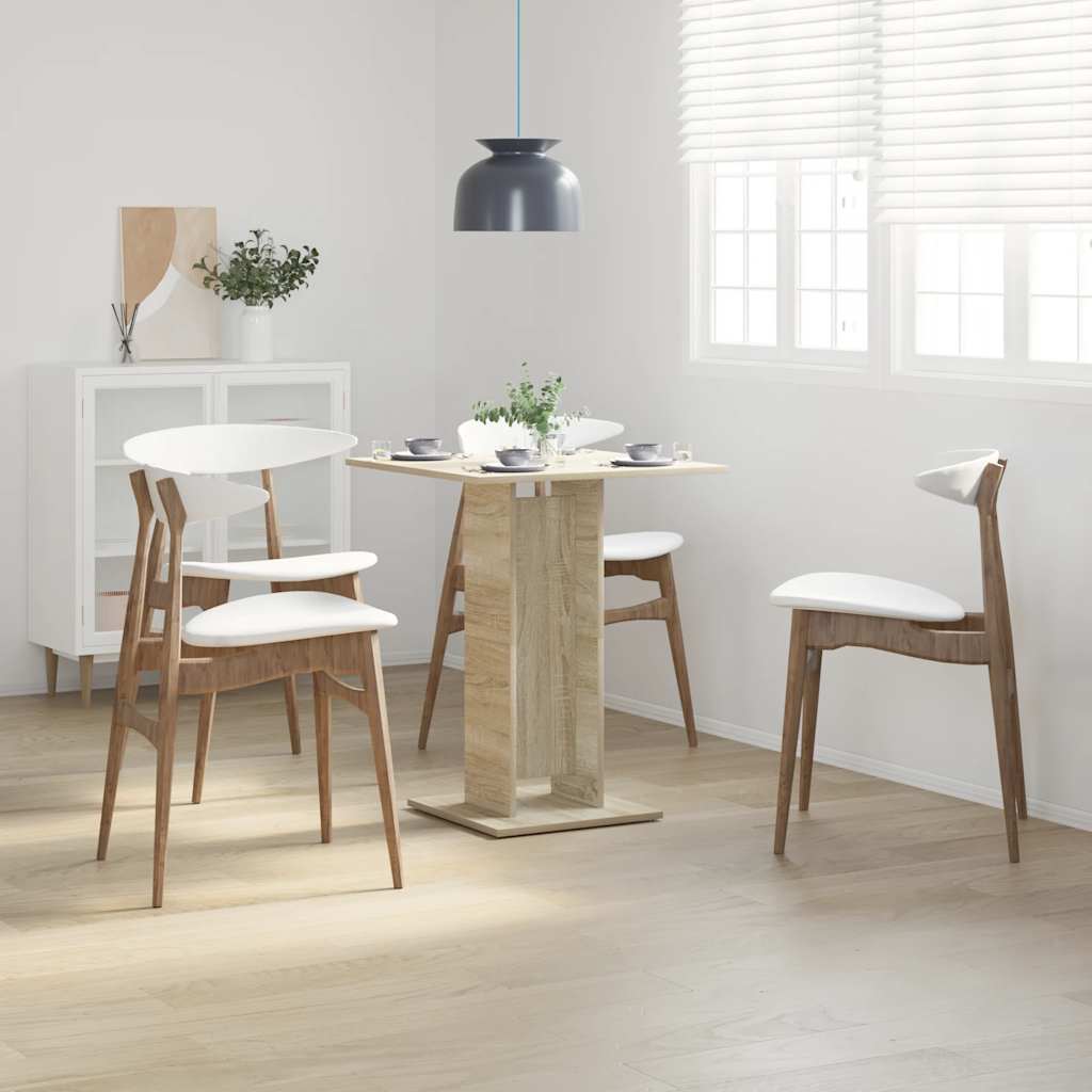 Bistrobord Sonoma Eik 60X60X75 Cm Konstruert Tre