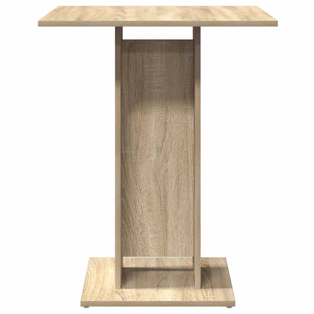 Bistrobord Sonoma Eik 60X60X75 Cm Konstruert Tre