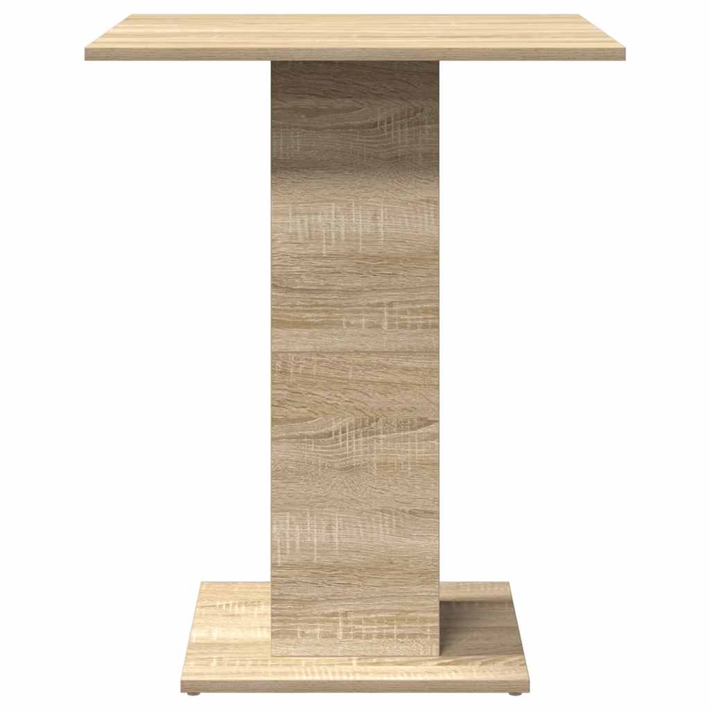 Bistrobord Sonoma Eik 60X60X75 Cm Konstruert Tre