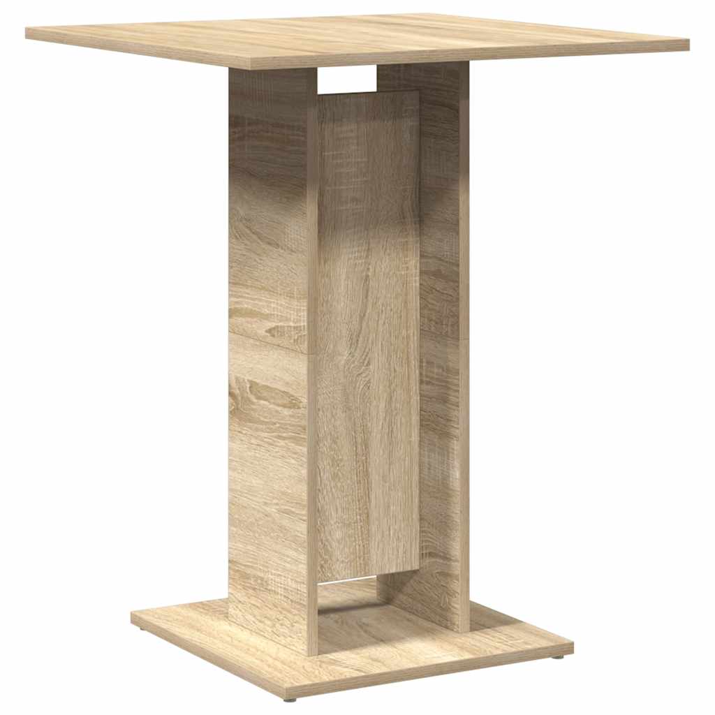 Bistrobord Sonoma Eik 60X60X75 Cm Konstruert Tre