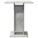 Bistrobord Betonggrå 60X60X75 Cm Konstruert Tre