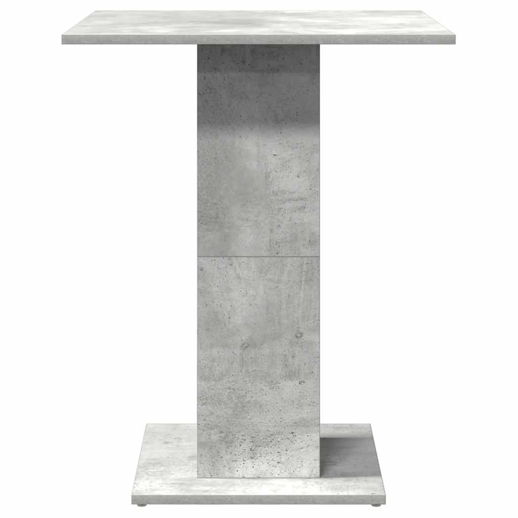 Bistrobord Betonggrå 60X60X75 Cm Konstruert Tre
