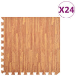 Gulvmatter 24 Stk Trekorn 8,64 ㎡ Eva-Skum