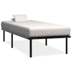 Sengeramme Svart Metall 90X200 Cm