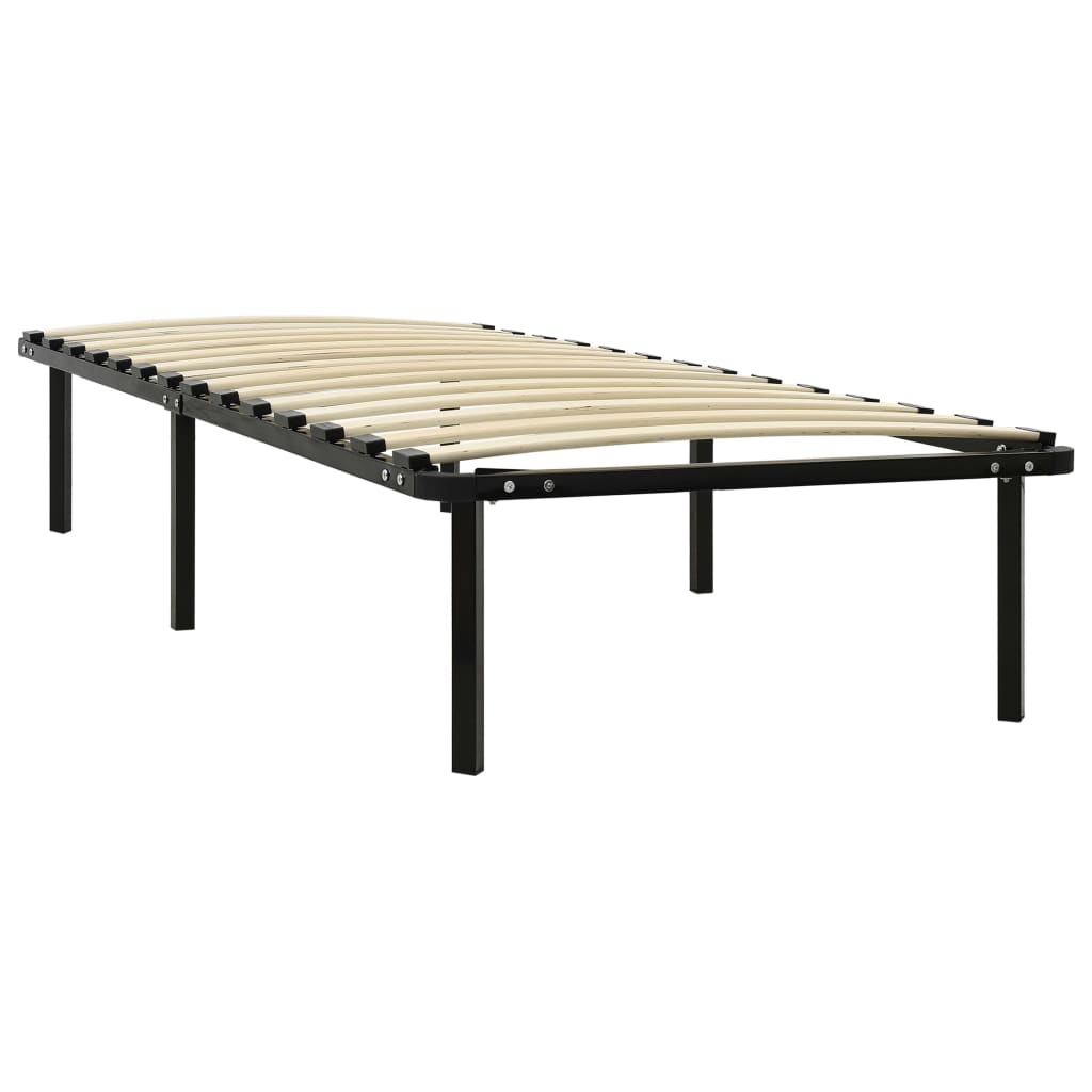 Sengeramme Svart Metall 90X200 Cm