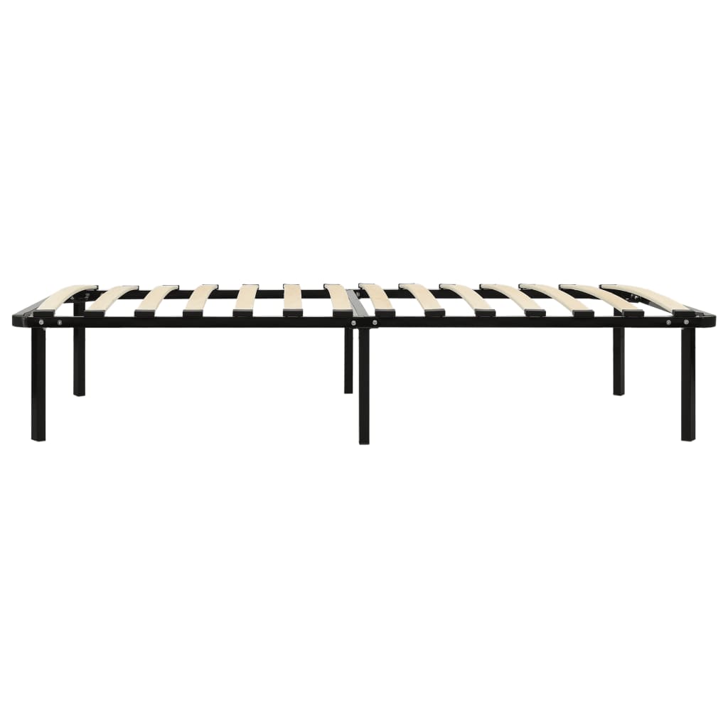 Sengeramme Svart Metall 90X200 Cm
