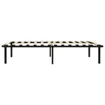 Sengeramme Svart Metall 90X200 Cm