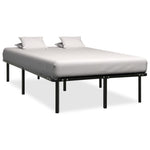 Sengeramme Svart Metall 140X200 Cm