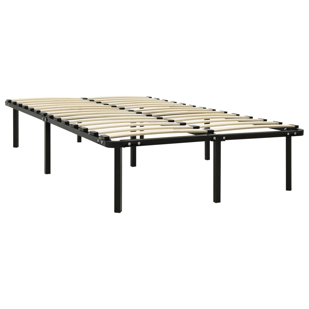 Sengeramme Svart Metall 140X200 Cm