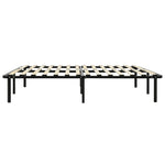 Sengeramme Svart Metall 140X200 Cm