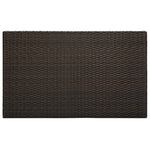 Utendørs Barbord Brun 100X60,5X110,5 Cm Polyrotting