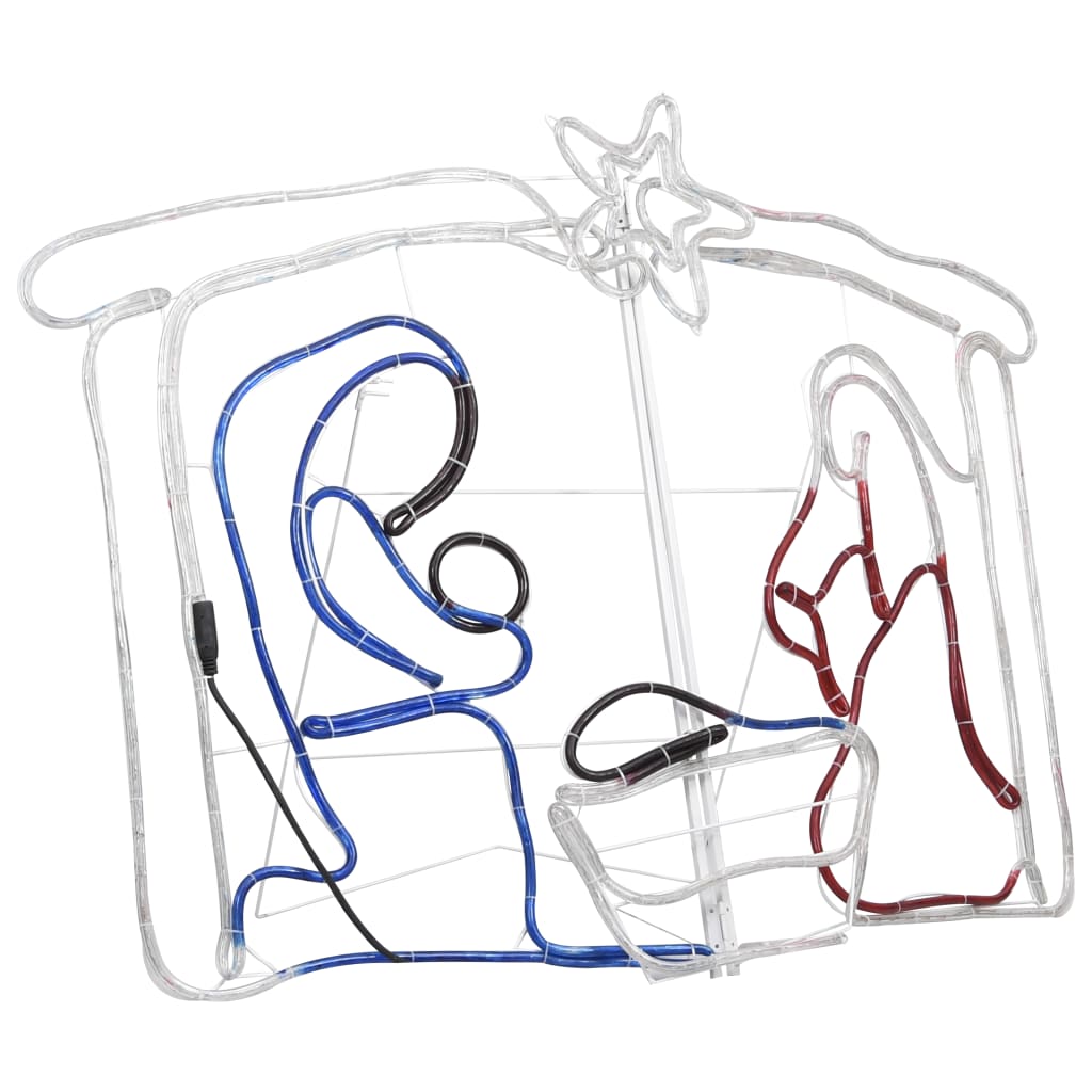 Julepynt Krybbe 240 Lysdioder 116X41X87 Cm