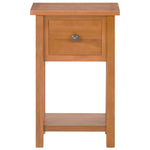 Magasinbord Med Skuff 35X27X55 Cm Heltre Eik