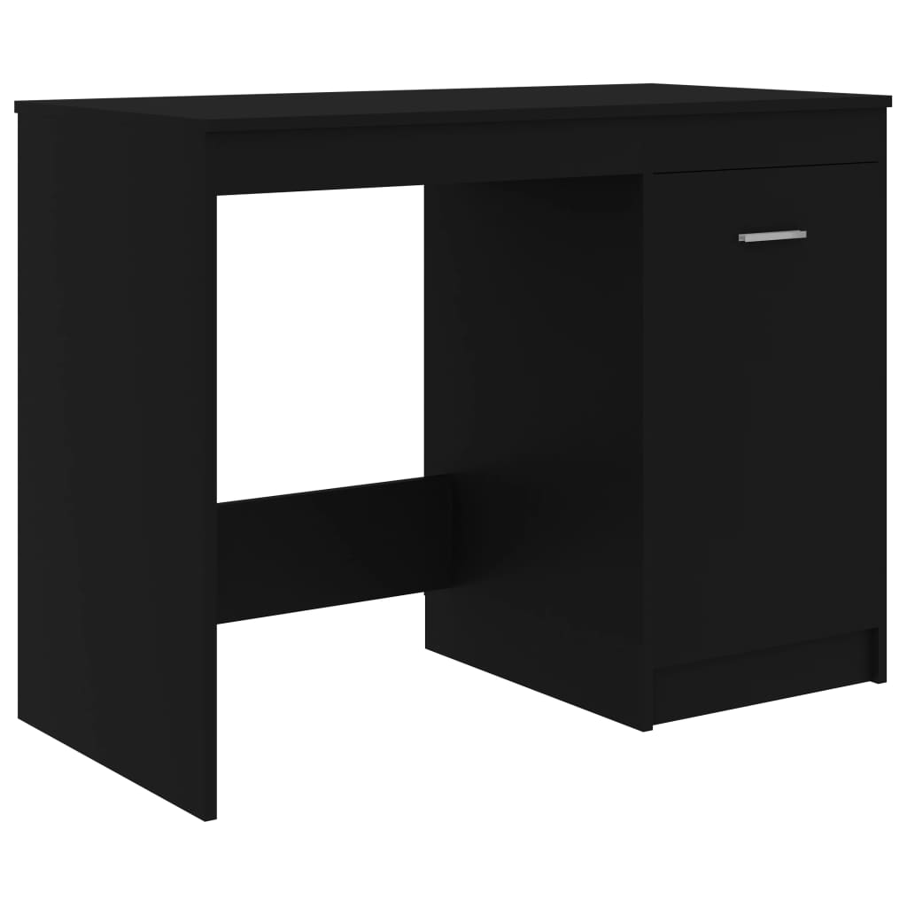 Skrivebord Svart 140X50X76 Cm Konstruert Tre