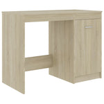 Skrivebord Sonoma Eik 140X50X76 Cm Konstruert Tre