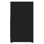 Baderomsskap Svart 60X33X61 Cm Konstruert Tre