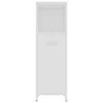 Baderomsskap Hvit 30X30X95 Cm Konstruert Tre