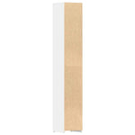 Baderomsskap Hvit 30X30X183,5 Cm Konstruert Tre