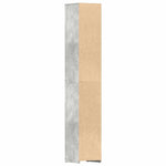 Baderomsskap Betonggrå 30X30X183,5 Cm Konstruert Tre