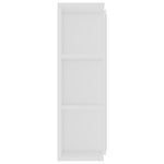 Speilskap Til Baderom Hvit 80X20,5X64 Cm Konstruert Tre