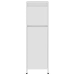 Baderomsskap Hvit 30X30X95 Cm Konstruert Tre