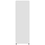 Baderomsskap Hvit 30X30X95 Cm Konstruert Tre