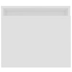 Salongbordsett Hvit 100X48X40 Cm Konstruert Tre
