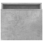 Salongbordsett Betonggrå 100X48X40 Cm Konstruert Tre