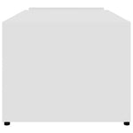 Salongbord Hvit 90X45X35 Cm Konstruert Tre