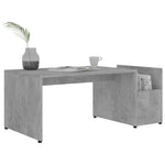 Salongbord Betonggrå 90X45X35 Cm Konstruert Tre