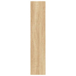 Vegghylle Sonoma Eik 90X16X78 Cm Konstruert Tre