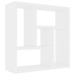 Vegghylle Hvit 45,1X16X45,1 Cm Konstruert Tre