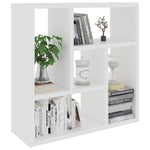 Vegghylle Hvit 45,1X16X45,1 Cm Konstruert Tre