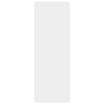 Vegghylle Hvit 45,1X16X45,1 Cm Konstruert Tre