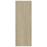 Vegghylle Sonoma Eik 45,1X16X45,1 Cm Konstruert Tre