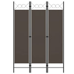 Romdeler 3 Paneler Antrasitt 120X180 Cm