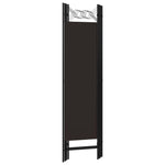 Romdeler 4 Paneler Brun 160X180 Cm