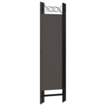 Romdeler 4 Paneler Antrasitt 160X180 Cm