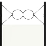 Romdeler 4 Paneler Hvit 160X180 Cm