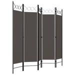 Romdeler 5 Paneler Antrasitt 200X180 Cm