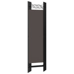 Romdeler 5 Paneler Antrasitt 200X180 Cm