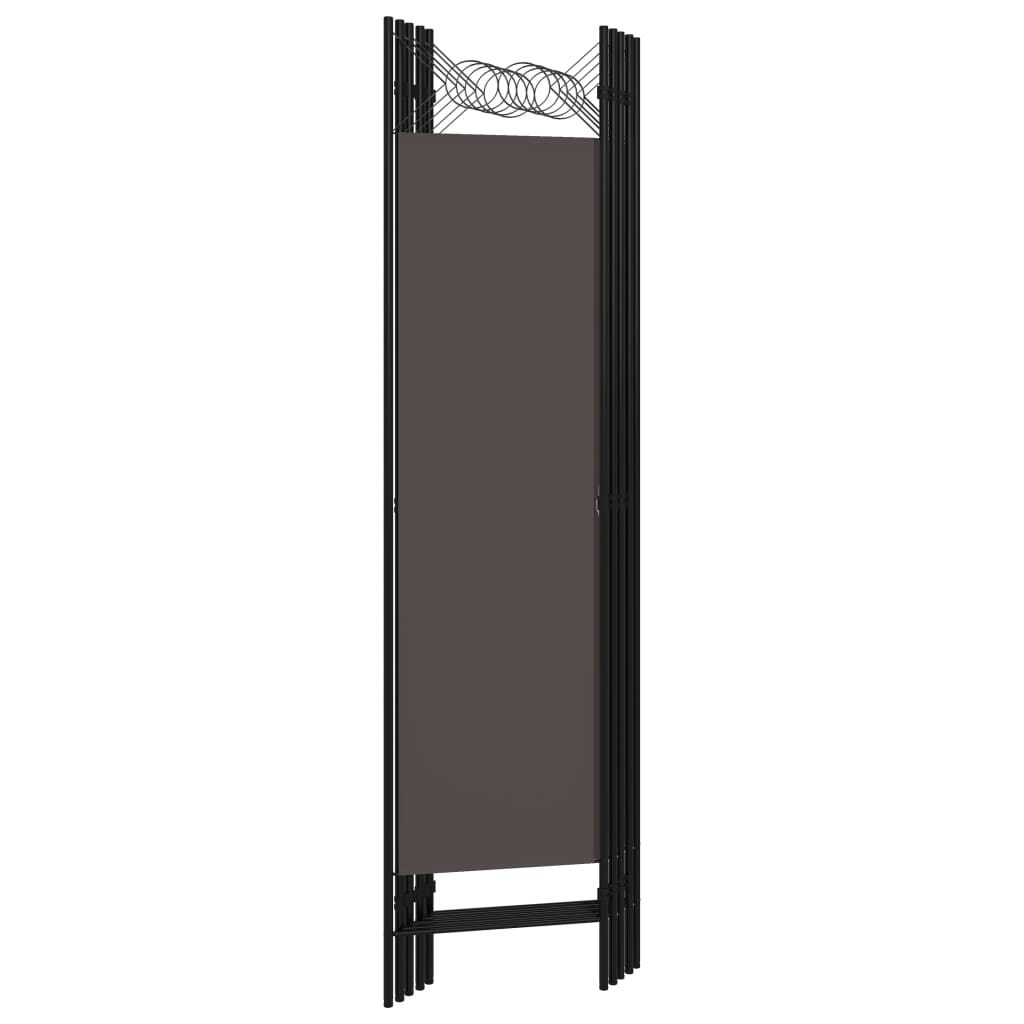Romdeler 5 Paneler Antrasitt 200X180 Cm