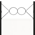 Romdeler Med 6 Paneler Hvit 240X180 Cm