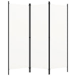 Romdeler 3 Paneler Hvit 150X180 Cm