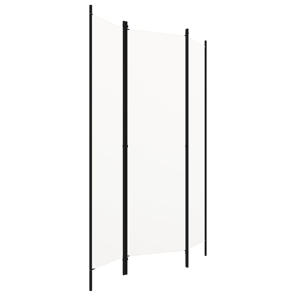 Romdeler 3 Paneler Hvit 150X180 Cm